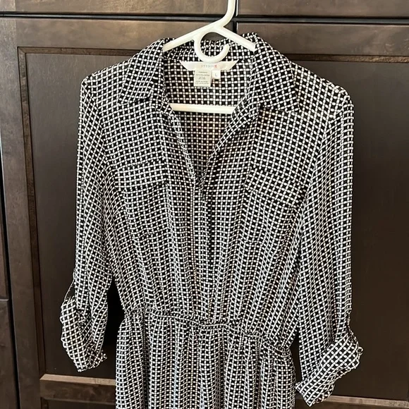 Dress button top ladies size large - Picture 2 of 7